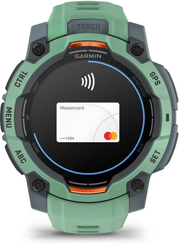Смарт-часы Garmin Instinct 3 45 мм зеленый