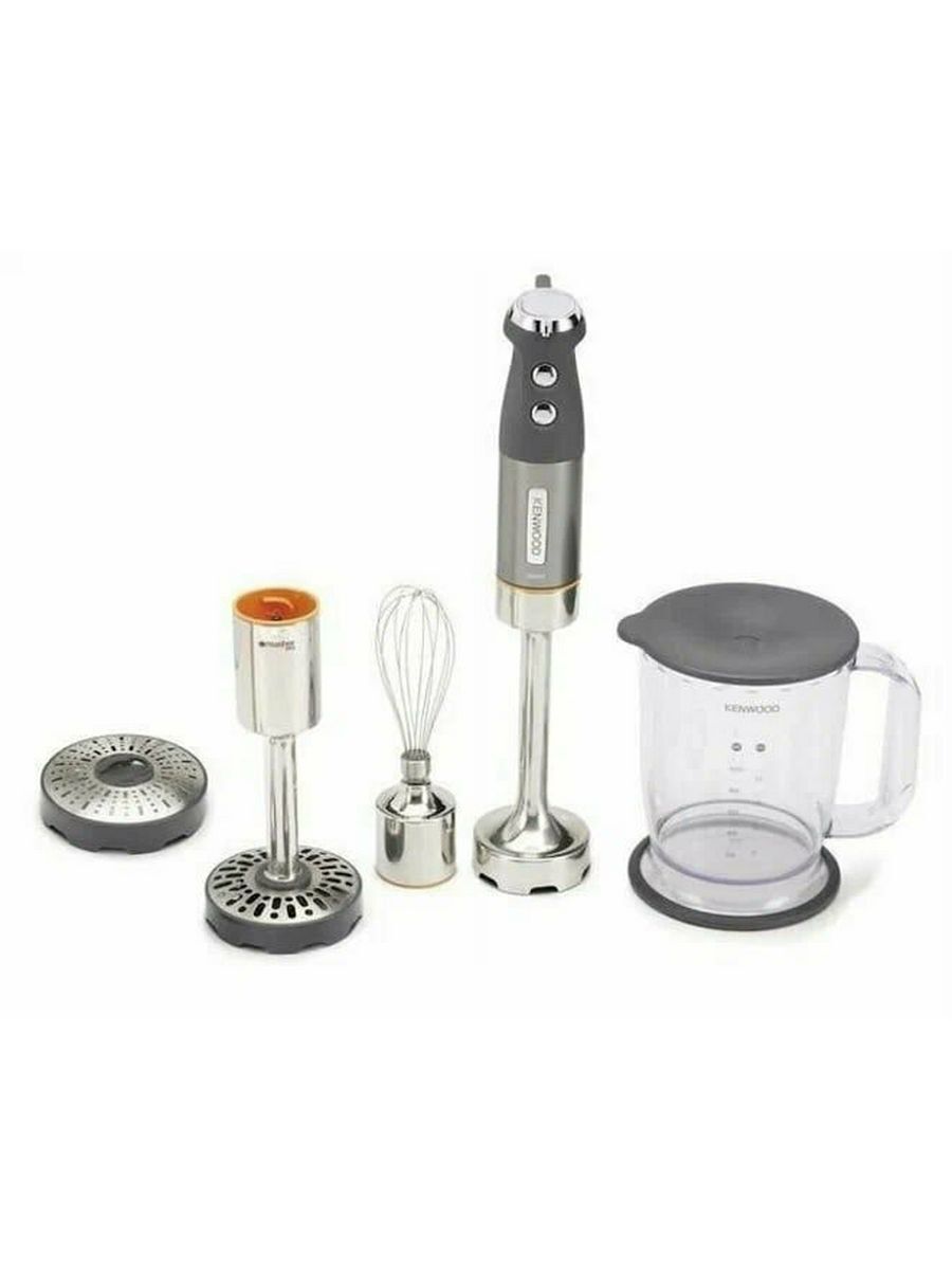 Погружной блендер Kenwood Triblade System Pro HDM802SI 1000 Вт серебристо-серый