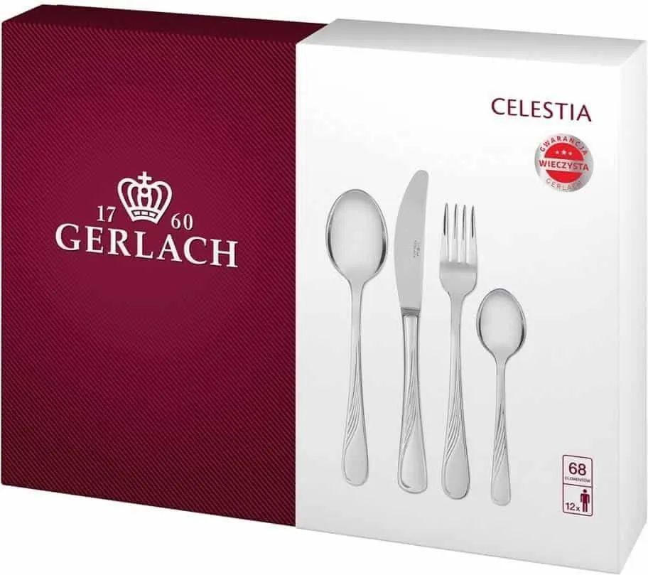 Набор столовых приборов Gerlach 68 предметов CELESTIA глянец