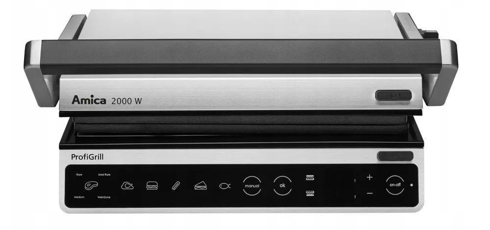 Электрогриль Amica GK5011 ProfiGrill, 2000Вт