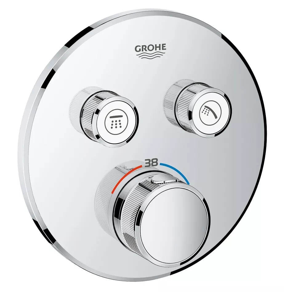 Термостатический смеситель Grohe Grohtherm SmartControl хром 29119000