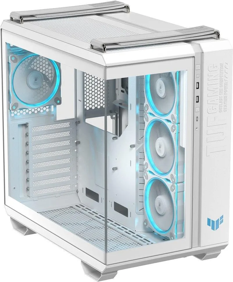 Компьютерный корпус Asus CASE MIDITOWER ATX W/O PSU/WHT TUF GAM GT502 HORIZON T Белый