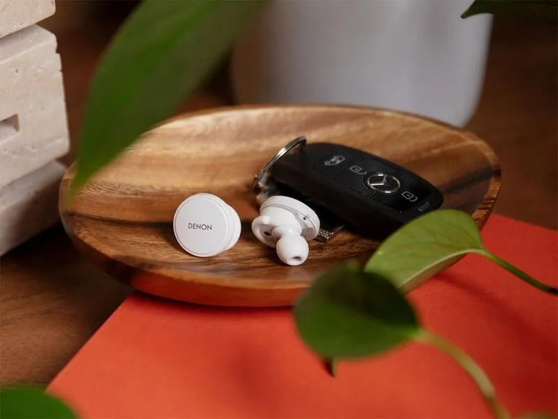 Беспроводные наушники Denon PerL Pro White