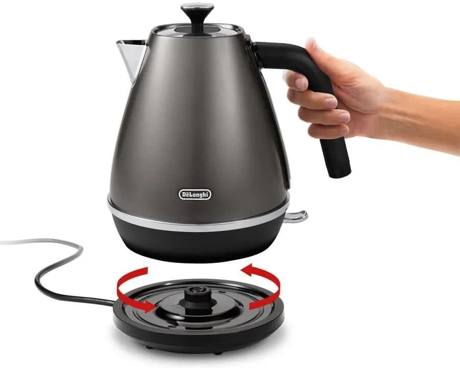Чайник электрический De'Longhi Distinta Titanium KBIN2001.TB