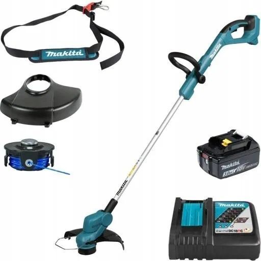 Триммер Makita DUR193RF 18V 260 мм с АКБ 3,0 Ah и ЗУ