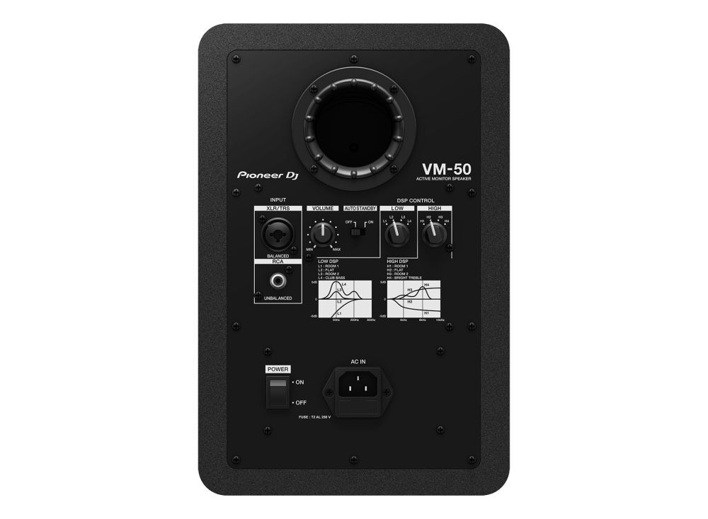 Активный монитор Pioneer VM-50, чёрный, пара