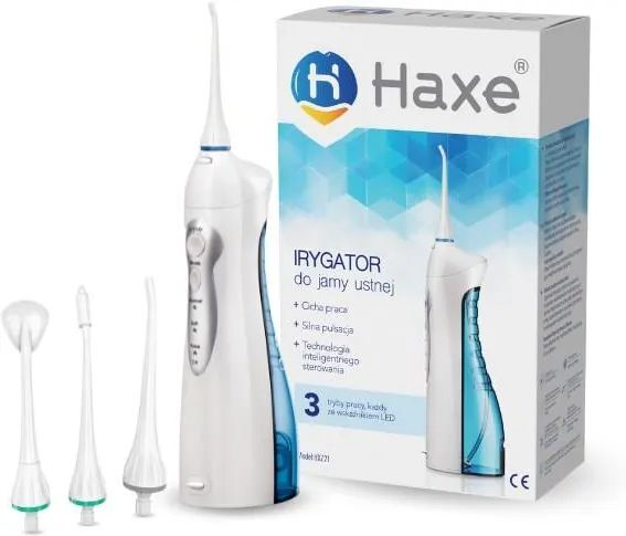 Ирригатор Haxe RST5012 HX721 импульсный, белый
