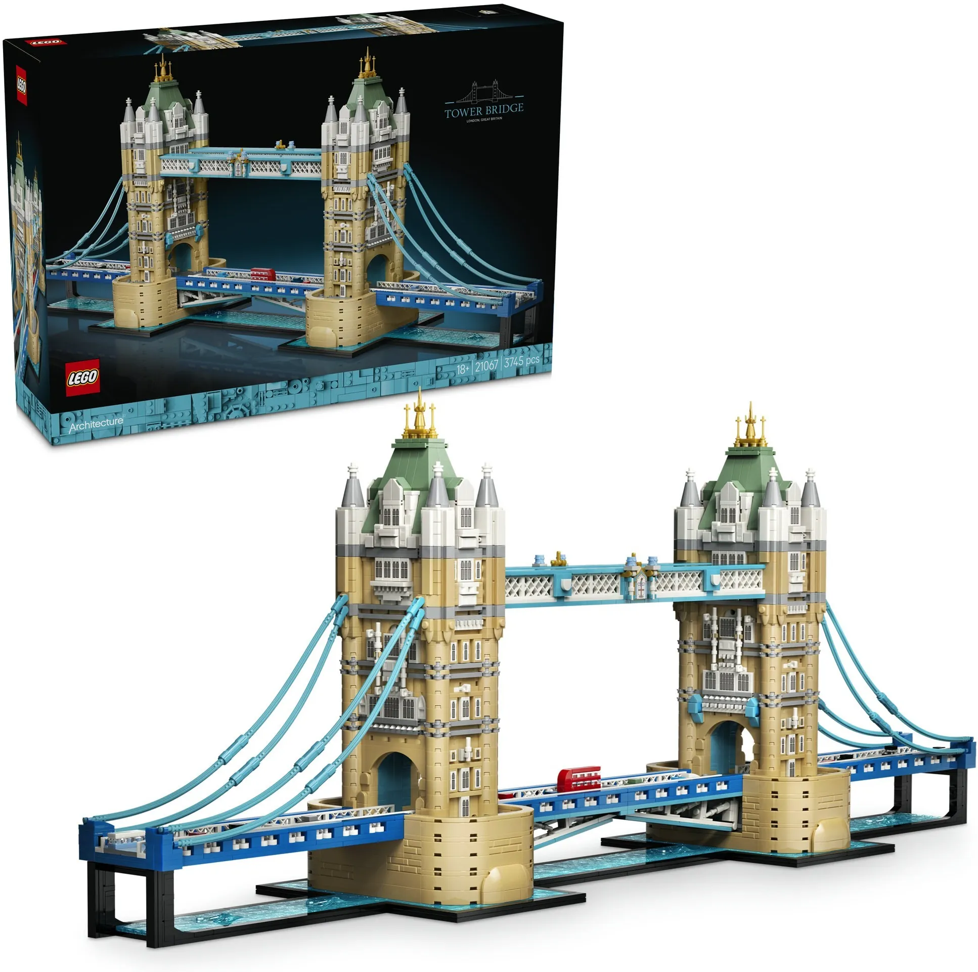 Конструктор LEGO Architecture 21067 Тауэрский мост