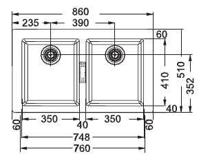 Кухонная раковина Franke Sirius SID 620 114.0191.184, белый полярный