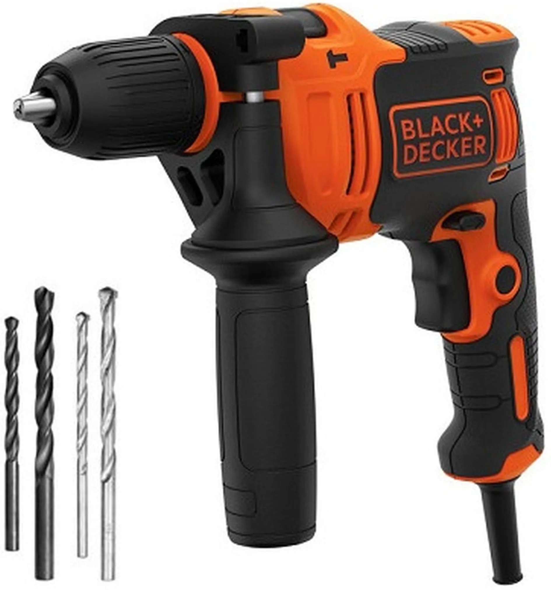 Ударная дрель Black+Decker BEH710K-QS