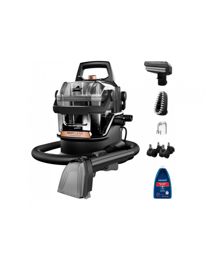 Портативный моющий пылесос BISSELL SpotClean HydroSteam Pro 3700N, чёрный