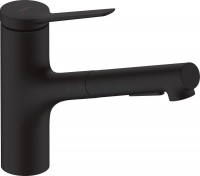 Смеситель Hansgrohe Zesis M33 черный матовый 74821670
