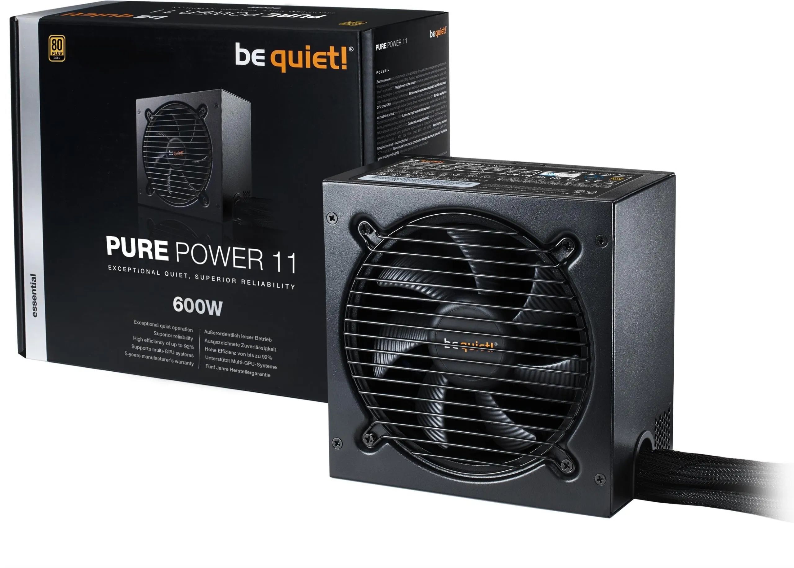 Блок питания Be Quiet Pure Power 11 600W Atx Bn294