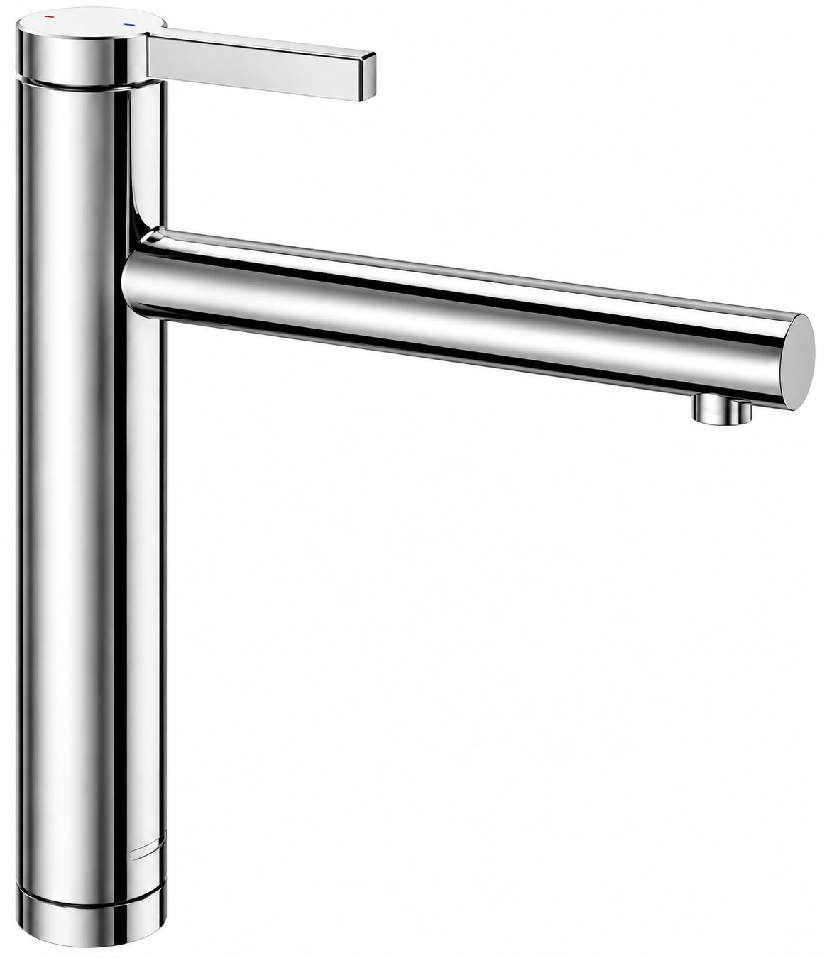 Кухонный смеситель Blanco Linee 517595, полированная сталь