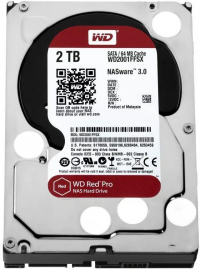 Жёсткий диск WD Red Pro WD2002FFSX, 3,5", 2 ТБ, SATA III