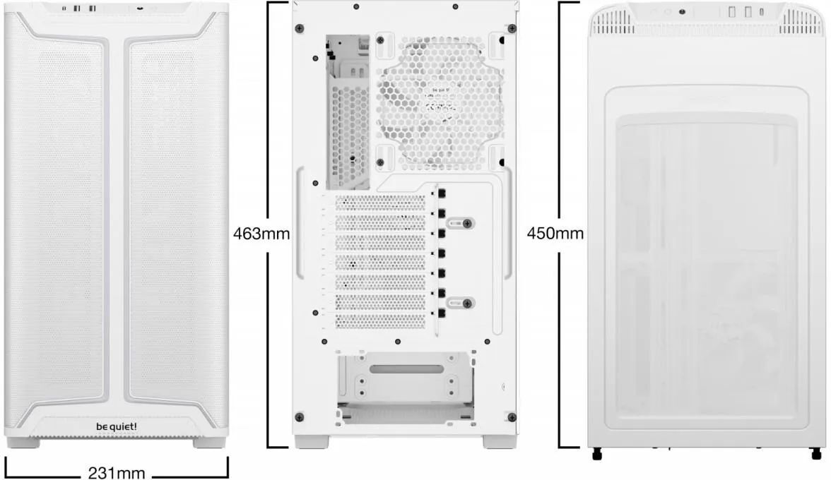 Корпус Be Quiet! Pure Base 501 DX white (KZBQTI0000BGW77)