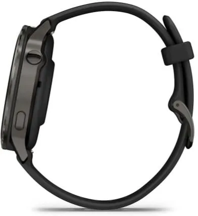 Смарт-часы Garmin Venu 4 41 mm Slate с черным ремешком