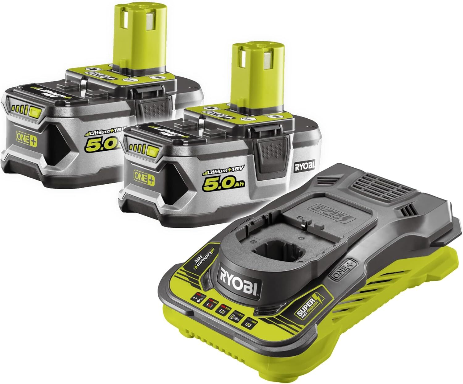 Комплект аккумуляторов RYOBI RC18150-250 5 Ah