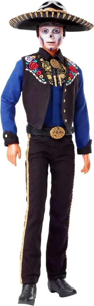 Кукла Barbie Кен Ken Dia de Muertos 2022