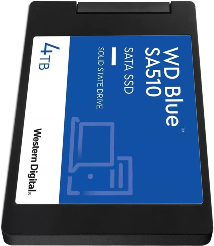 SSD WD Blue WDS400T3B0A, 4 ТБ, 2,5", SATA III