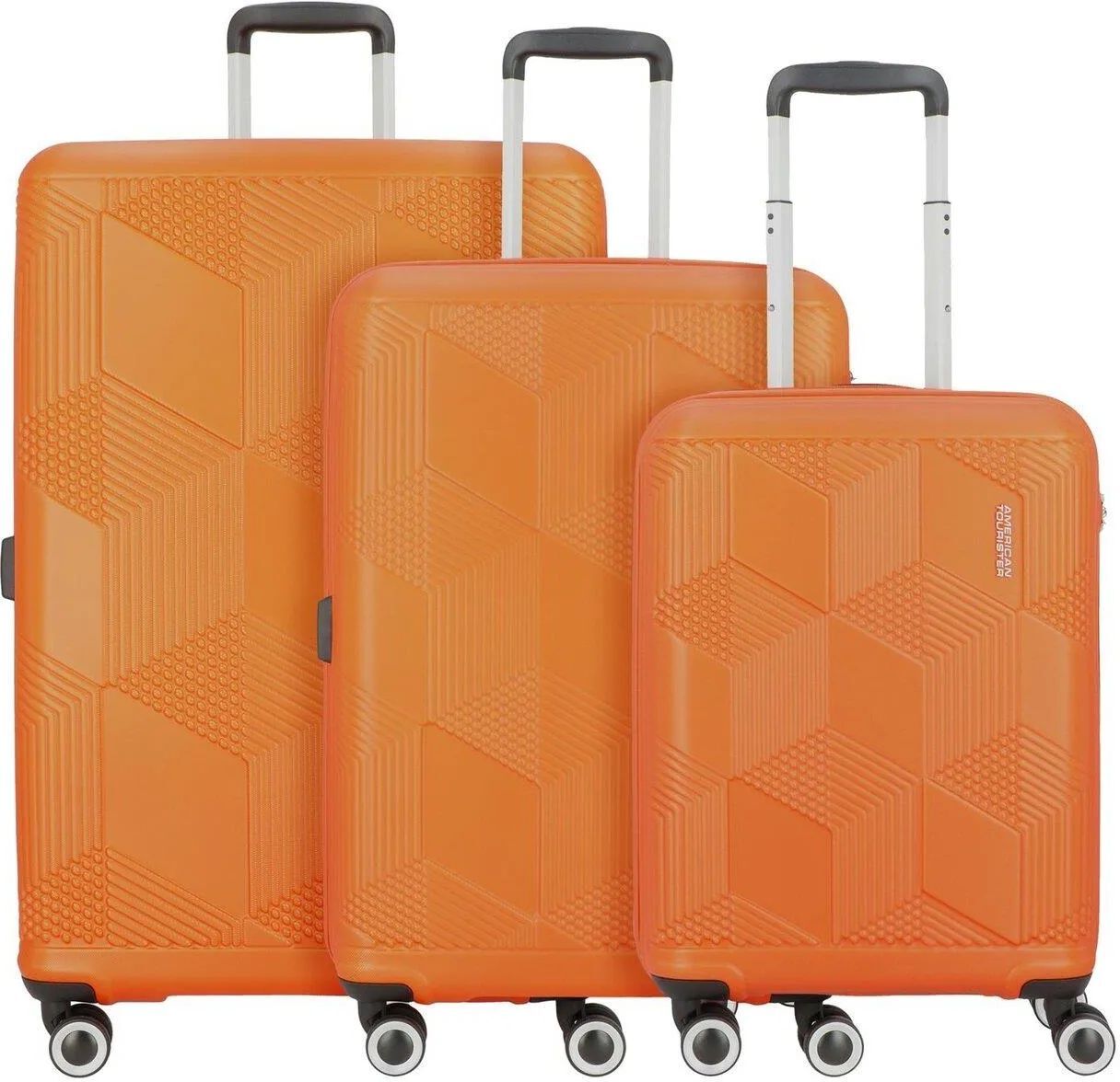 American Tourister VISBY 3 PC SET Набор чемоданов, оранжевые