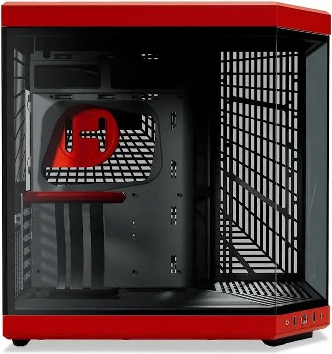 Компьютерный корпус HYTE Y70 Miditower Black/Red (CS-HYTE-Y70-BR)