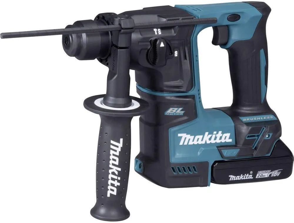 Перфоратор Makita DHR171RAJ 18V LXT с АКБ 2x2,0 Ah и ЗУ