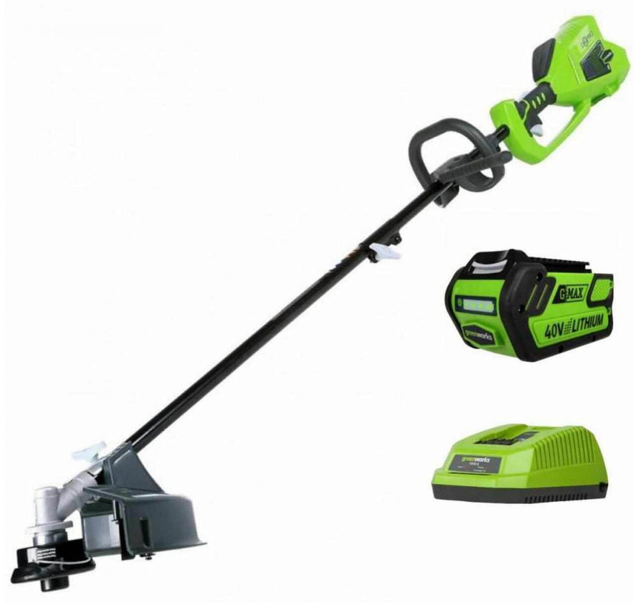 Аккумуляторный триммер Greenworks GD40BCK2X 1301507UB