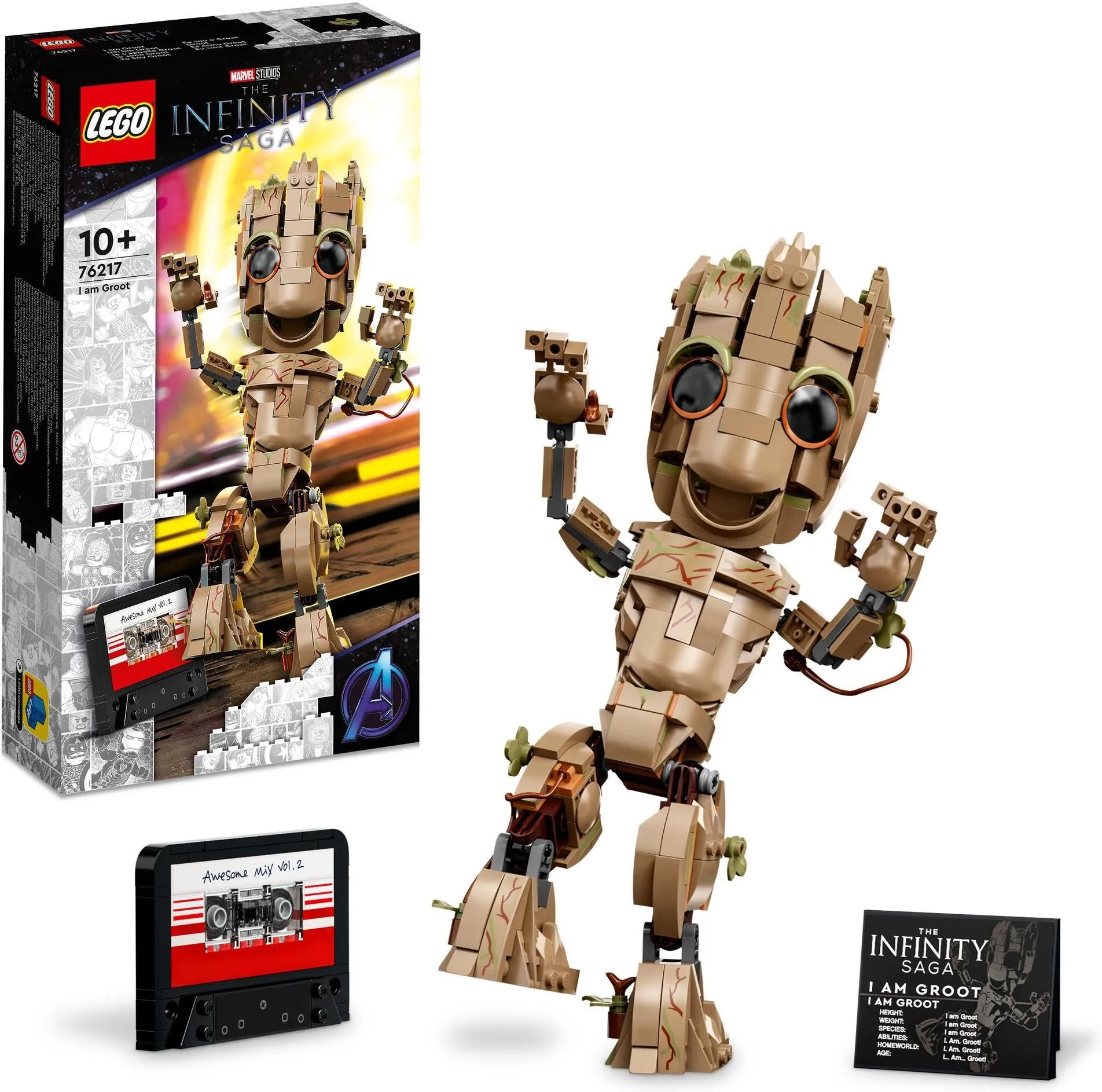 Конструктор LEGO Marvel 76217 Я есть Грут