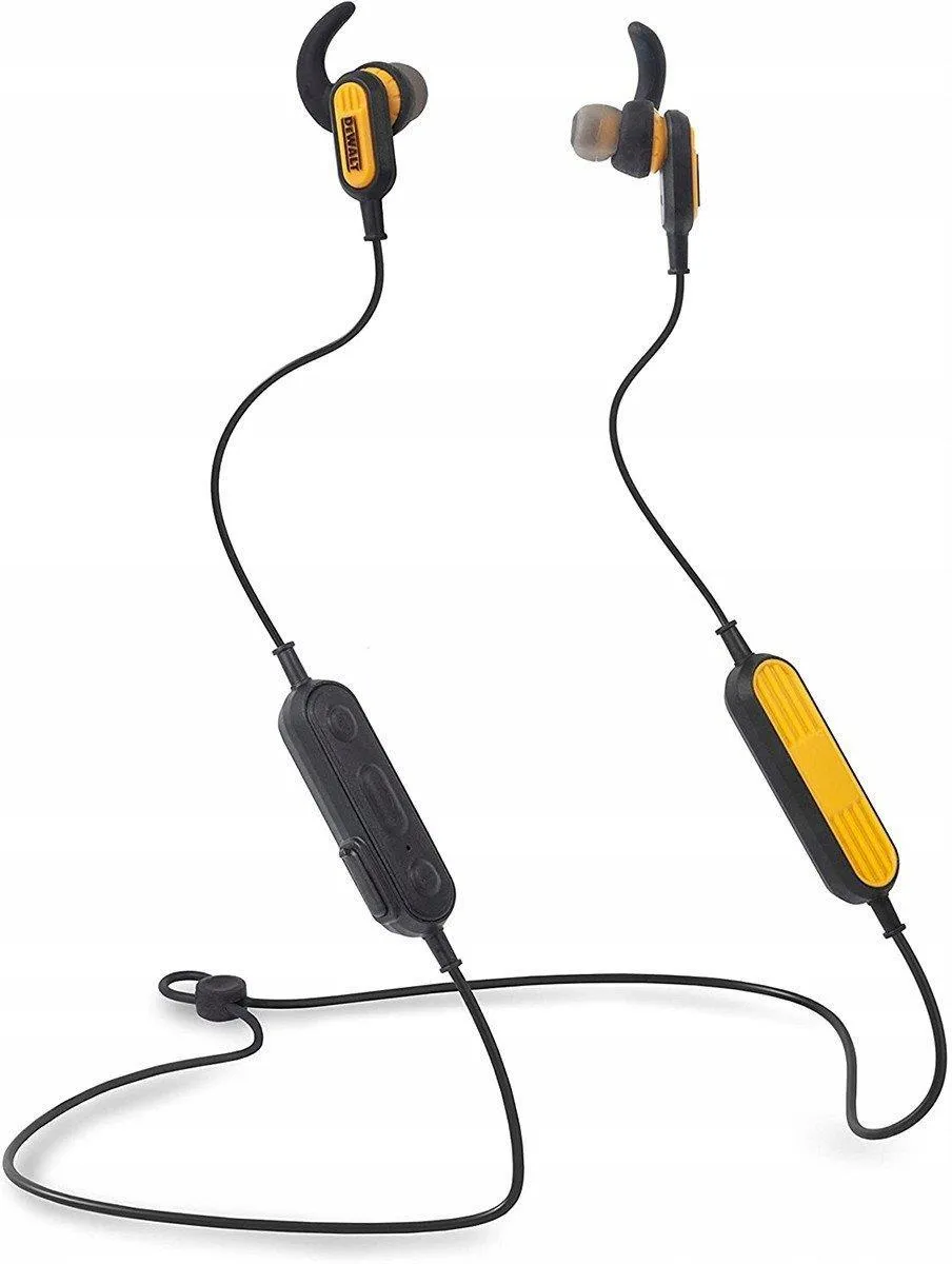 Внутриканальные наушники DeWalt DXMA190-9935-DWG черно-желтые