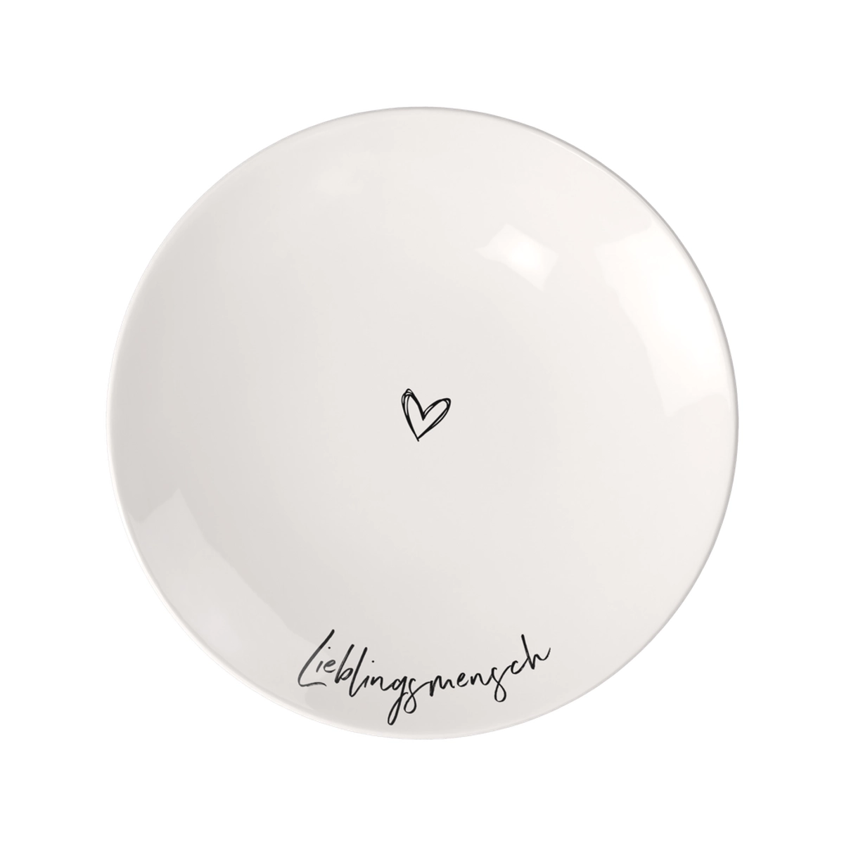 Тарелка десертная Villeroy & Boch Statement Lieblingsmensch (21 см)