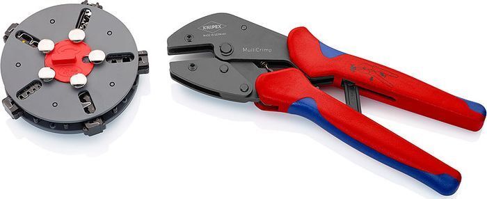 Набор для работы с кабелем Knipex 97 33 02 красный/синий