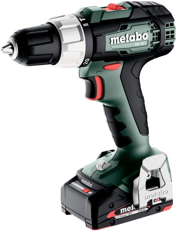 Аккумуляторная ударная дрель-шуруповерт Metabo SB 18 L Quick с 2 АКБ, в кейсе