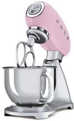 Планетарный миксер SMEG SMF02PKEU пастельный розовый