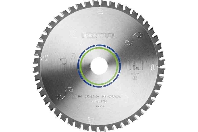 Пильный диск FESTOOL с плоским зубом 230 x 2.5 x 30 F48 500651