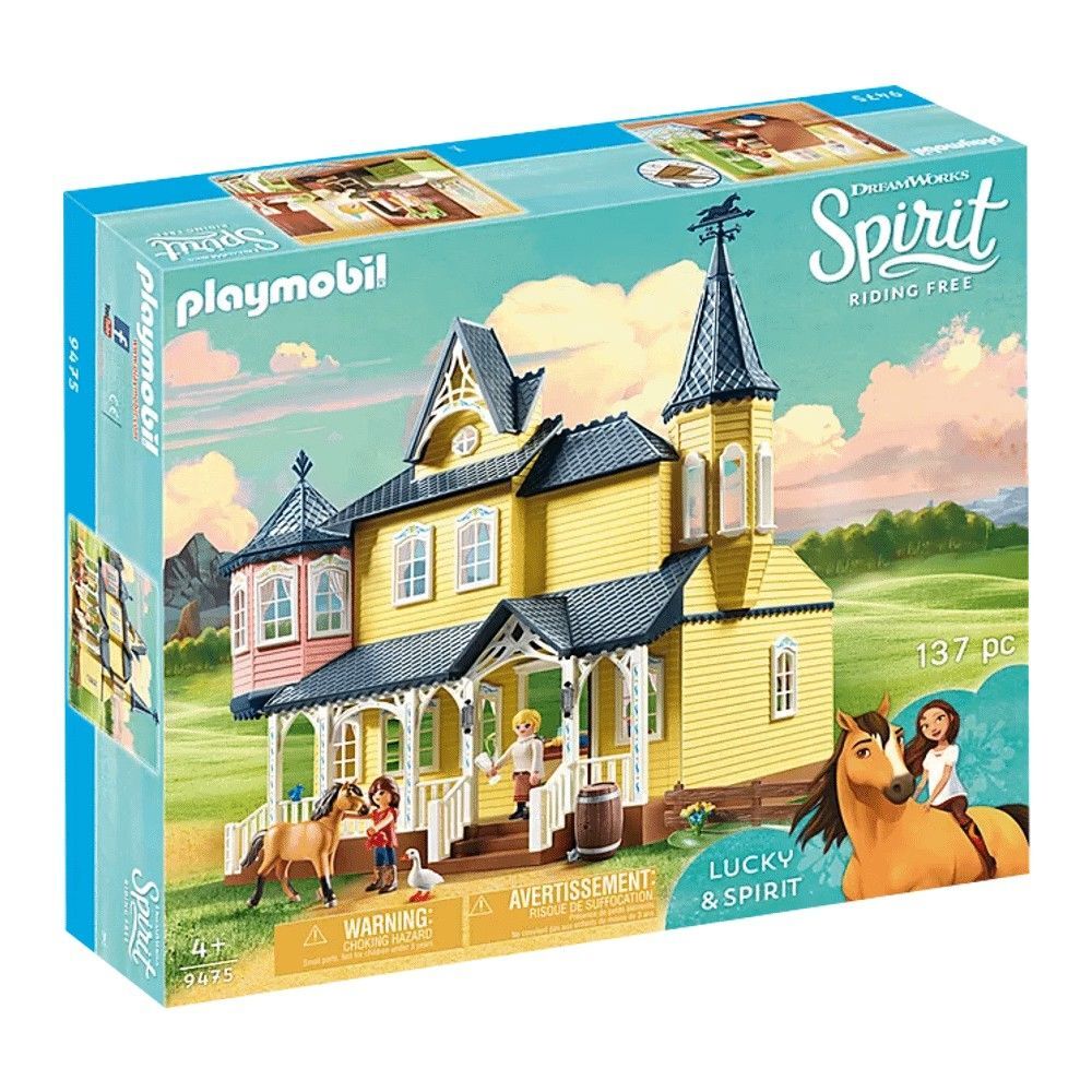 Конструктор Playmobil Дом Счастливчиков Лаки 9475