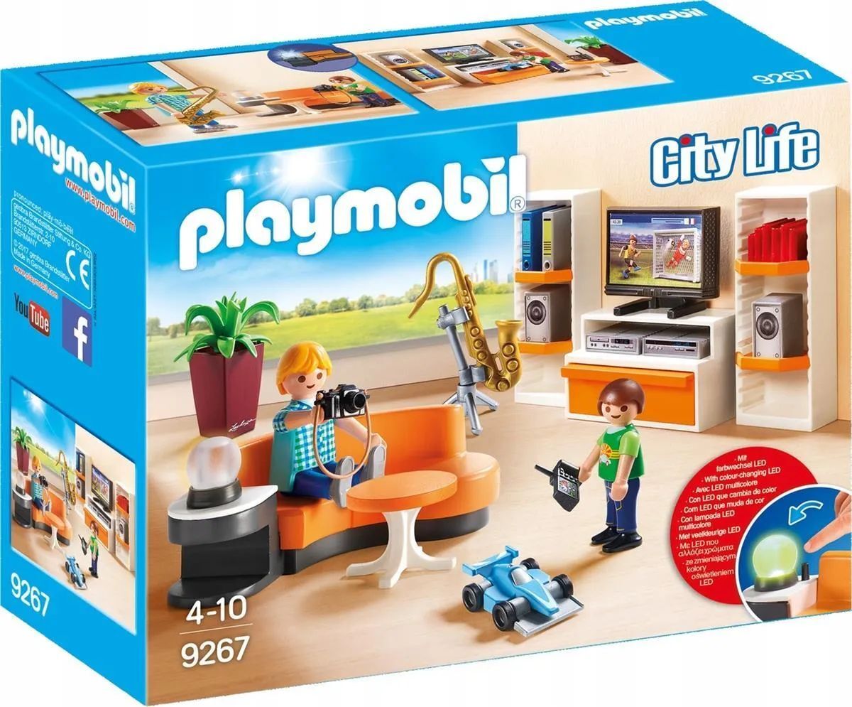 Конструктор Playmobil City Life 9267 Гостиная