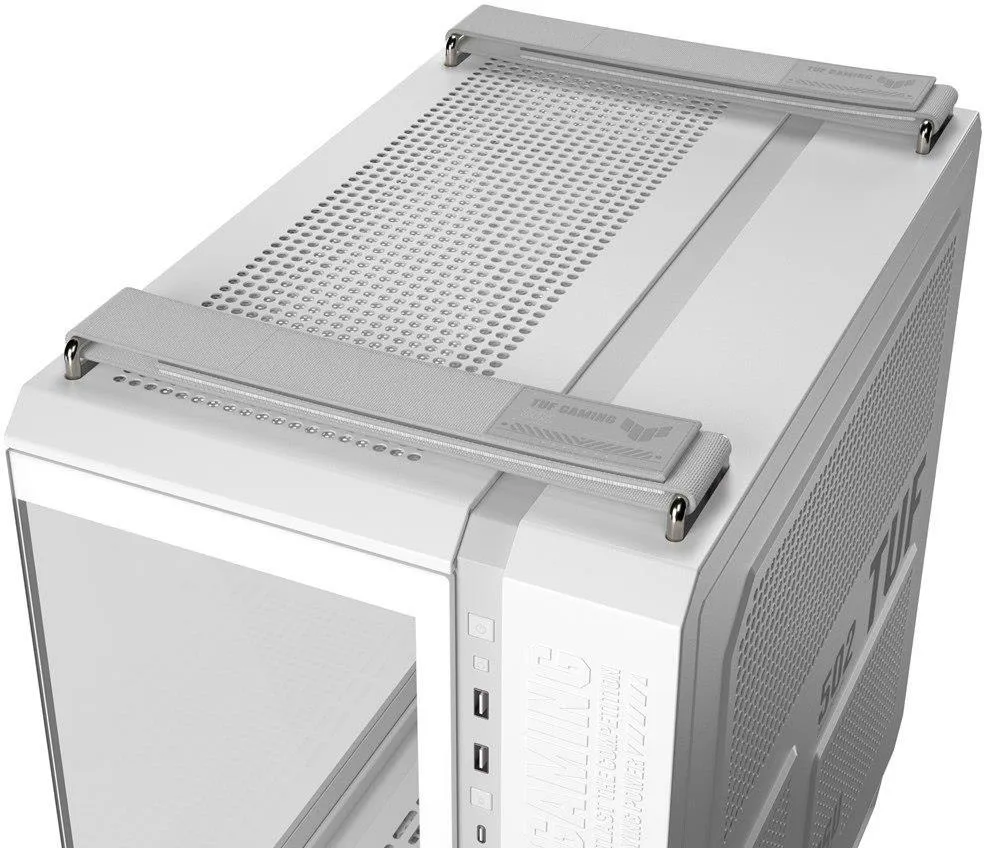 Компьютерный корпус Asus CASE MIDITOWER ATX W/O PSU/WHT TUF GAM GT502 HORIZON T Белый