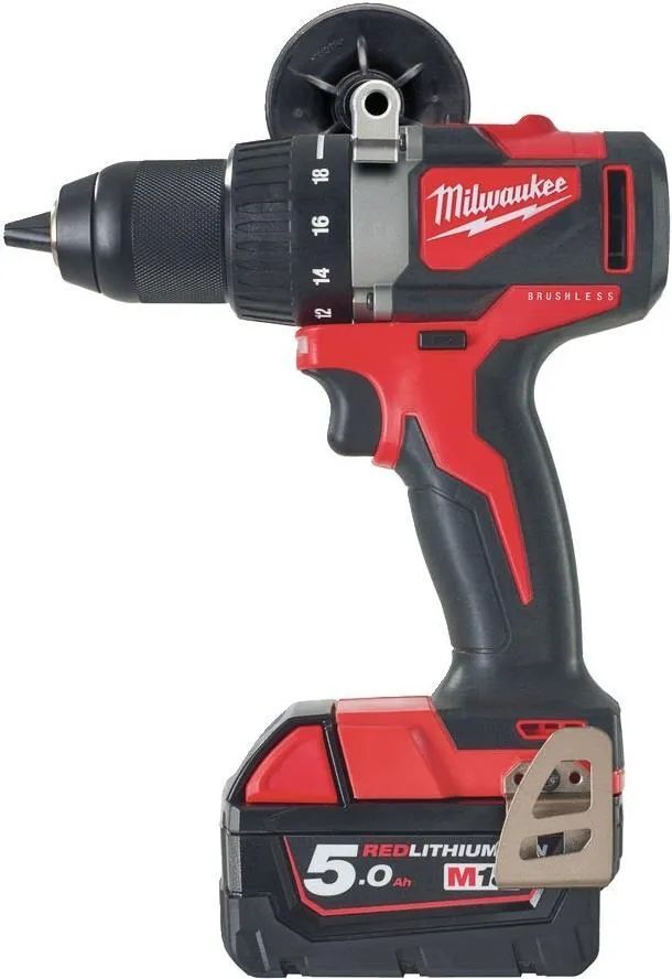 Дрель-шуруповёрт brushless Milwaukee M18 BLDD2-502X 2 5.0 Ah и ЗУ 4933464515