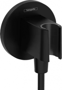 Подключение шланга Hansgrohe FixFit S, черный матовый 26888670
