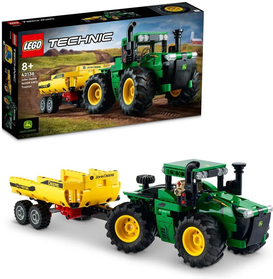 LEGO Technic 42136 Трактор John Deere 9620R 4WD