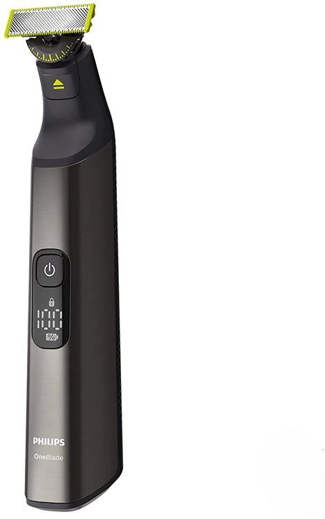 Триммер Philips OneBlade QP6551/30 черный с мешочком