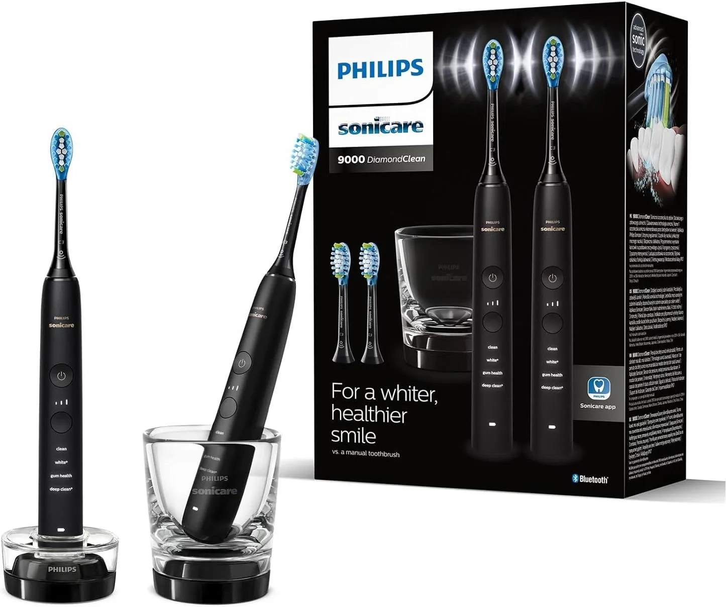 Комплект из 2 электрических зубных щёток Philips Sonicare 9000 HX9914