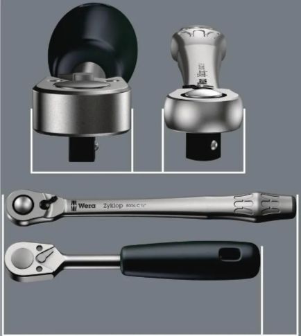 Сумка для инструментов Wera с оборудованием 2GO Shk 1 05136071001
