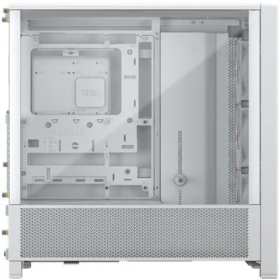 Компьютерный корпус Corsair FRAME 4000D RS (3 white fans) Miditower - Белый