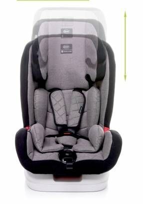 Автокресло детское 4Baby, 9-36 кг Fly-fix black