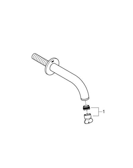 Смеситель для раковины Grohe Atrio Chrome 29406000
