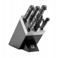 Набор кухонных ножей ZWILLING Gourmet, 36133-210, 7 предметов, с блоком для самозаточки ножей