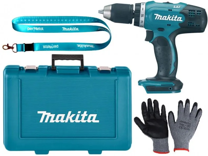 Аккумуляторная дрель-шуруповёрт Makita DDF453Z 18 В, без АКБ и ЗУ