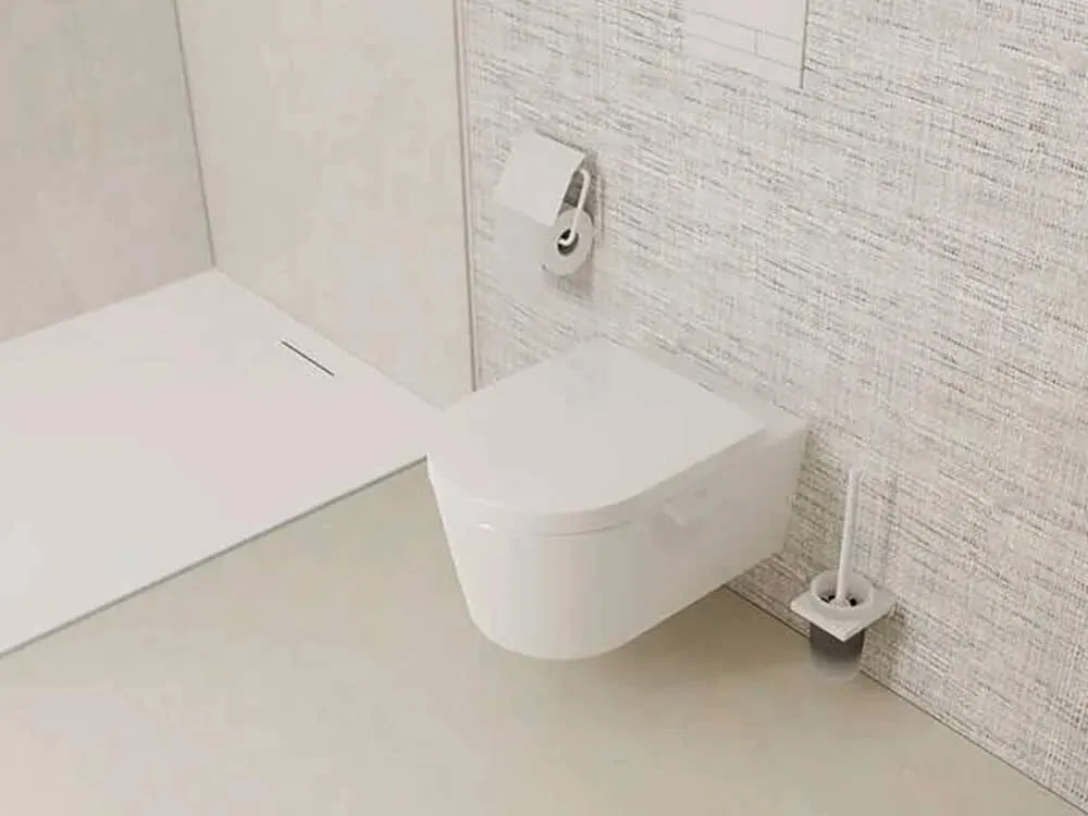 Ершик для унитаза с держателем Hansgrohe AddStoris, белый матовый 41752700